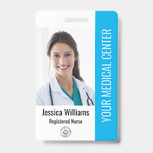 Registrierte Krankenschwester RN Mitarbeiter-ID Bl Ausweis