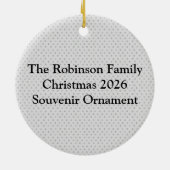 Registrierte Krankenschwester, rosa QuerWirbel Keramik Ornament (Hinten)