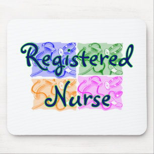 Registrierte Krankenschwester-T - Shirts u. Mousepad