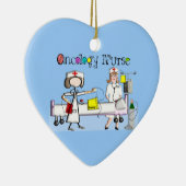 Registrierte Krankenschwester-Zickzack Entwurf Keramikornament (Rechts)