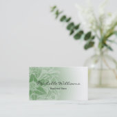 Registrierte Visitenkarte (Stehend Vorderseite)