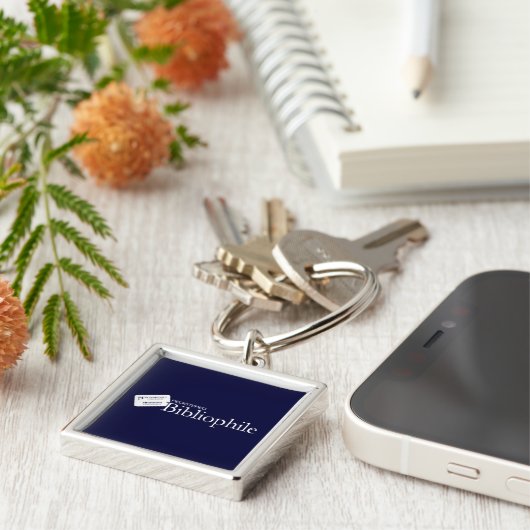 Registrierter Bibliophile Schlüsselanhänger (Seite)