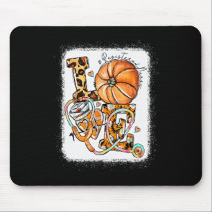 Registrierter Nurse Life Fall Herbst Erntedank Rn Mousepad