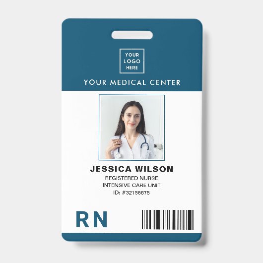 Registriertes RN-Abzeichen für Krankenpflege Ausweis (Front)