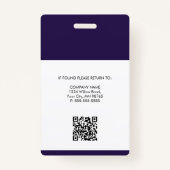 Registriertes RN-Abzeichen für Krankenpflege Ausweis (Rückseite)