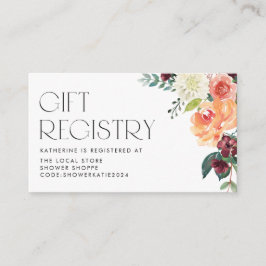 Registrierung der Dusche für Wasserfarben Begleitkarte