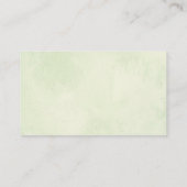 Registrierung für Aquarellblumen Einladung (Rückseite)