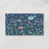 Registrierung für Geschenke im Bereich Meerestiere Visitenkarte (Rückseite)