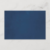 Registrierung für Hochzeitsgeschenke für Seeschiff Begleitkarte (Rückseite)