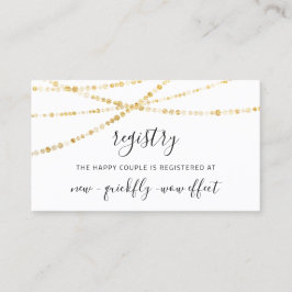 Registrierungskarte Empfang Einschließungskarte We Visitenkarte