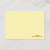 Registrierungskarten für braune Bärendusche Begleitkarte (Rückseite)