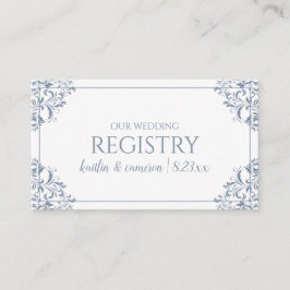 Registrierungskarten für Hochzeiten - Nadine - Dus Begleitkarte
