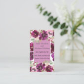 Registrierungskarten Hochzeitskarte Visitenkarte (Stehend Vorderseite)