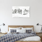 Registrierungsstellen Leinwanddruck (Insitu (Schlafzimmer))