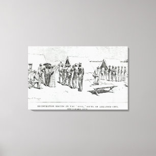 Registrierungsstellen Leinwanddruck