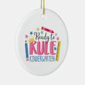 Reglement Kindergarten Keramik Ornament (Rechts)