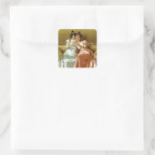 Reglement Quadratischer Aufkleber (Tasche)