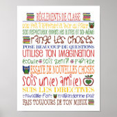 Reglements de Classe Poster (Vorne)