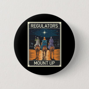 Regler montieren Weihnachtsrentier Button