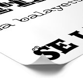 Règles des toilettes poster (Ecke)