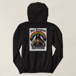 Regne nicht meinen Regenbogen Hoodie