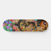Regnen der Monster Skateboard (Horizontal)