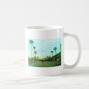 Regnerische Straßen-Tasse Kaffeetasse