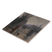 Regnerischer Abend auf Hennepin Allee, c.1902 Fliese (Seite)