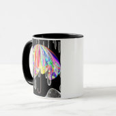 Regnerischer Tag an der Zoo-Tasse Tasse (Vorderseite Links)