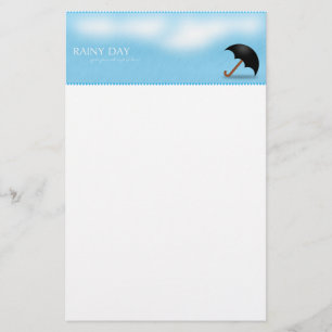 Regnerischer Tag Briefpapier