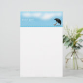 Regnerischer Tag Briefpapier (Stehend Vorderseite)