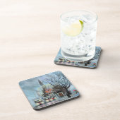 Regnerischer Tag in Edinburgh Untersetzer (Rechte Seite)