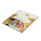 Regnerischer Tag in London Fliese (Seite)