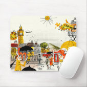 Regnerischer Tag in London Mousepad (Mit Mouse)