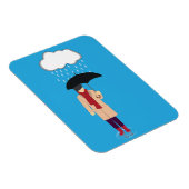 Regnerischer Tag Magnet (Rechte Seite)