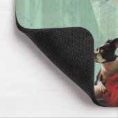 Regnerischer Tag Mousepad (Ecke)