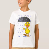 Regnerischer Tag T-Shirt (Vorderseite)