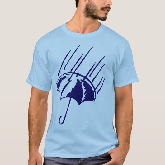 Regnerischer Tag T-Shirt (Vorderseite)