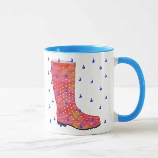 regnerischer Tag Tasse (Rechts)
