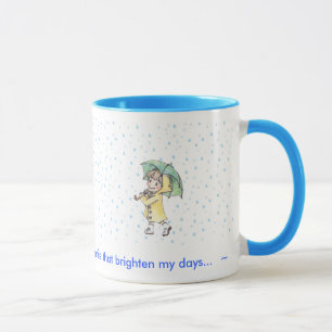regnerischer Tag Tasse