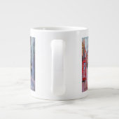 Regnerischer TagCarnaby Straße Jumbo-Tasse (Rückseite)