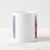 Regnerischer TagCarnaby Straße Jumbo-Tasse (Vorderseite)