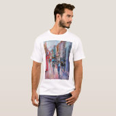 Regnerischer TagCarnaby Straße T-Shirt (Vorne ganz)