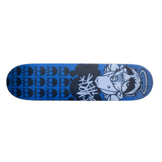 regnerischer TagesBluesplattform durch DOLLA Skateboard