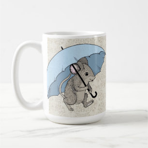 Regnerischer Tagesmaus Kaffeetasse