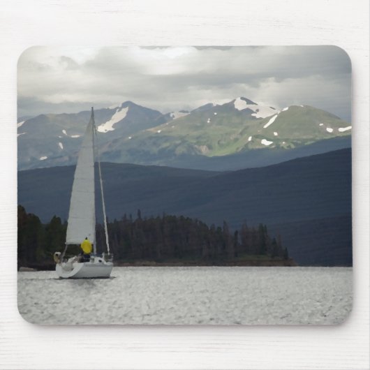 Regnerischer Tagesseemann Mousepad (Vorne)