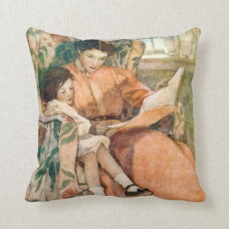 Regnerischer TaglesenJessie Willcox Smith-feine Kissen