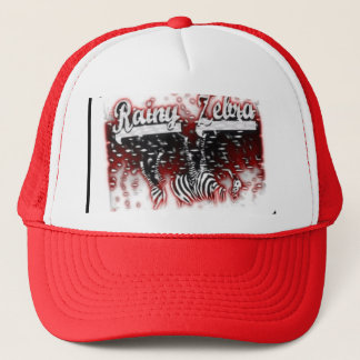REGNERISCHER ZEBRA-LOGO-HUT TRUCKERKAPPE