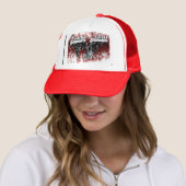 REGNERISCHER ZEBRA-LOGO-HUT TRUCKERKAPPE (Beispiel)