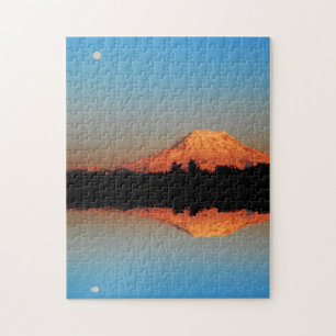 Regnerischere Reflexionen Mt Puzzle